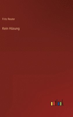 bokomslag Kein Hüsung