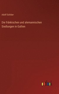 bokomslag fränkischen und alemannischen Siedlungen in Gallien