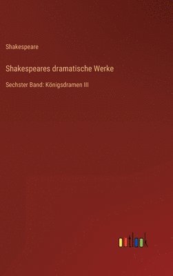 bokomslag Shakespeares dramatische Werke