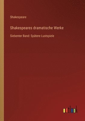 Shakespeare - Shakespeares dramatische Werke, Häftad