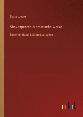 Shakespeares dramatische Werke 1