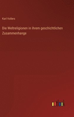 bokomslag Die Weltreligionen in ihrem geschichtlichen Zusammenhange