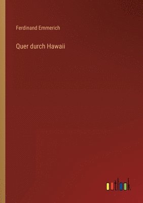 bokomslag Quer durch Hawaii