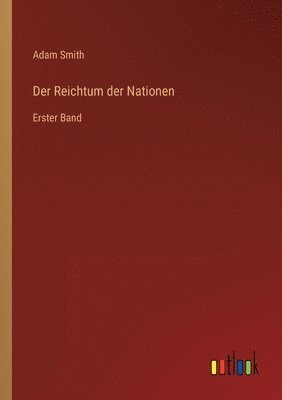 bokomslag Der Reichtum der Nationen