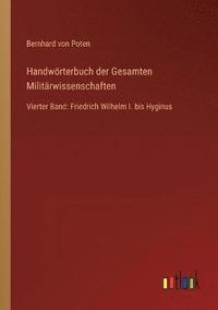 bokomslag Handwoerterbuch der Gesamten Militarwissenschaften