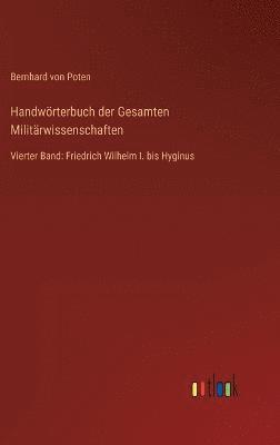 bokomslag Handwrterbuch der Gesamten Militrwissenschaften