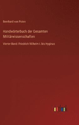 Handwörterbuch der Gesamten Militärwissenschaften
