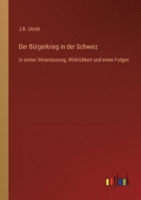 Bürgerkrieg in der Schweiz