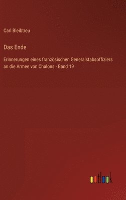 Carl Bleibtreu - Ende, Inbunden
