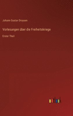 bokomslag Vorlesungen ber die Freiheitskriege