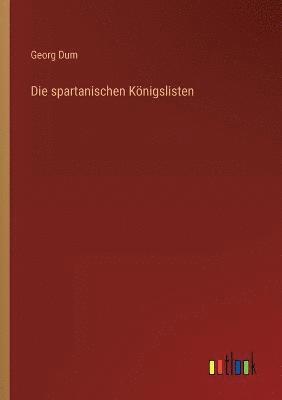 bokomslag Die spartanischen Koenigslisten