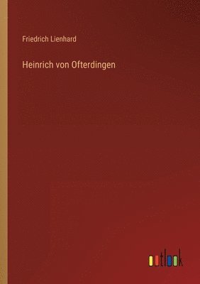 bokomslag Heinrich von Ofterdingen