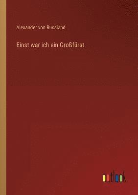 bokomslag Einst war ich ein Großfürst