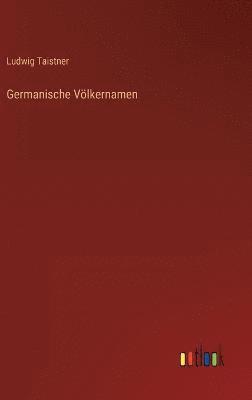 bokomslag Germanische Vlkernamen