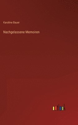 bokomslag Nachgelassene Memoiren