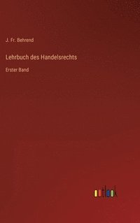 bokomslag Lehrbuch des Handelsrechts