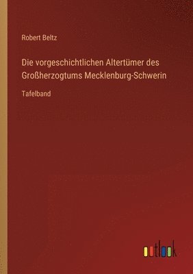 vorgeschichtlichen Altertümer des Großherzogtums Mecklenburg-Schwerin