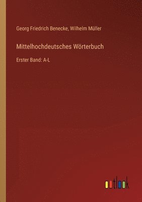 bokomslag Mittelhochdeutsches Woerterbuch