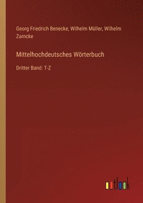 bokomslag Mittelhochdeutsches Woerterbuch