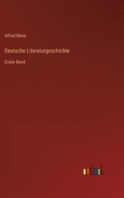 bokomslag Deutsche Literaturgeschichte