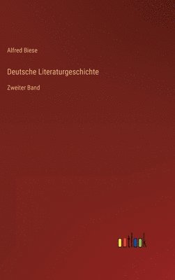 bokomslag Deutsche Literaturgeschichte