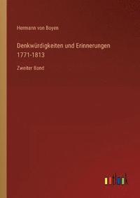 bokomslag Denkwurdigkeiten und Erinnerungen 1771-1813