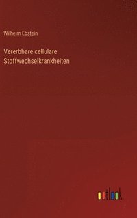 bokomslag Vererbbare cellulare Stoffwechselkrankheiten