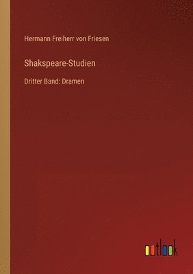 bokomslag Shakspeare-Studien
