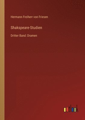 bokomslag Shakspeare-Studien