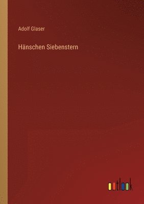 bokomslag Hänschen Siebenstern