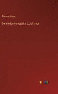 bokomslag Der moderne deutsche Sozialismus