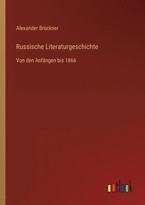 bokomslag Russische Literaturgeschichte