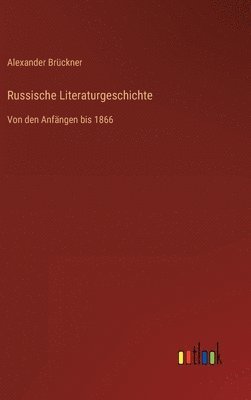 bokomslag Russische Literaturgeschichte