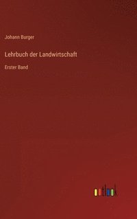 bokomslag Lehrbuch der Landwirtschaft