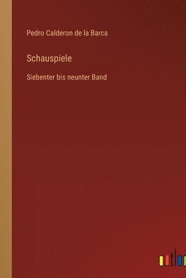 bokomslag Schauspiele