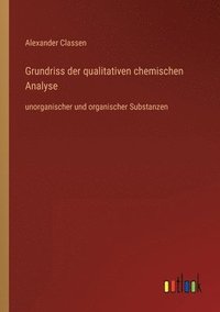 bokomslag Grundriss der qualitativen chemischen Analyse