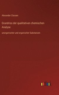 bokomslag Grundriss der qualitativen chemischen Analyse