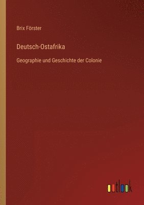 bokomslag Deutsch-Ostafrika