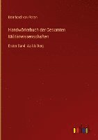 bokomslag Handwrterbuch der Gesamten Militrwissenschaften