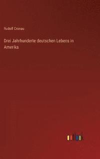 bokomslag Drei Jahrhunderte deutschen Lebens in Amerika