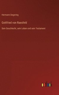 bokomslag Gottfried von Raesfeld