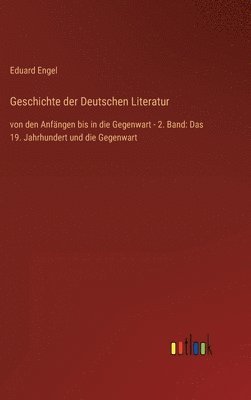 bokomslag Geschichte der Deutschen Literatur