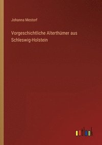 bokomslag Vorgeschichtliche Alterthumer aus Schleswig-Holstein