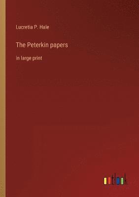 bokomslag Peterkin papers