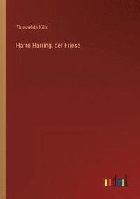 bokomslag Harro Harring, der Friese
