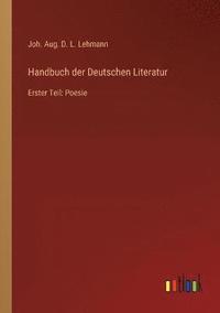 bokomslag Handbuch der Deutschen Literatur