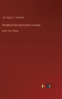 bokomslag Handbuch der Deutschen Literatur