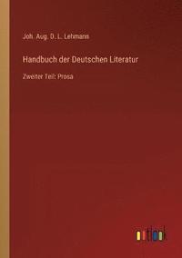bokomslag Handbuch der Deutschen Literatur