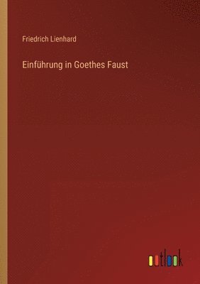 bokomslag Einfuhrung in Goethes Faust