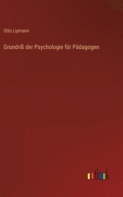 bokomslag Grundri der Psychologie fr Pdagogen